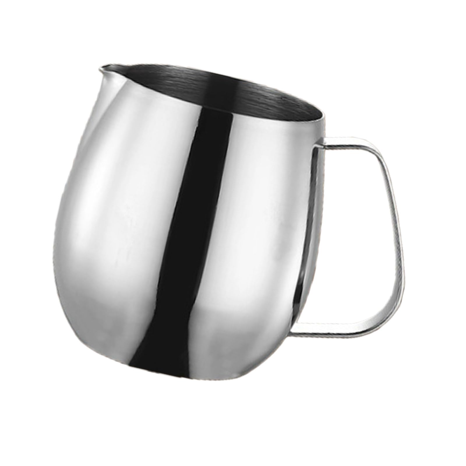 Tsophreniq Stainless Steels Baristas Latte Art Pitcher Fine Spouts Design Artistic Coffee Creation Control Milk Frothing Cup Stainless Steels Milk Frothing Pitcher