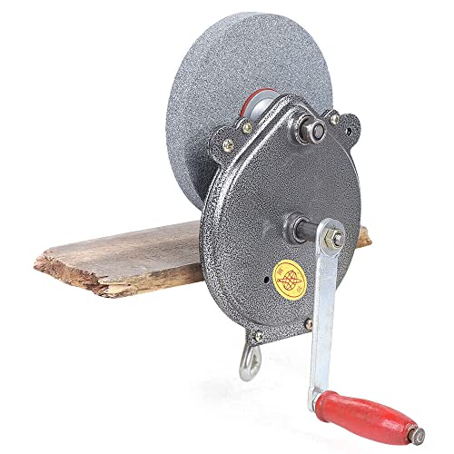 Mannual Hand-Cranking Grinding Machine - Angle Grinder Diy Angle Grinder Stand - Grinder Holder Cutter Support Bracket Holder Cutting Machine, Household Manual Grinder Wheel Tool Iron #TOP28