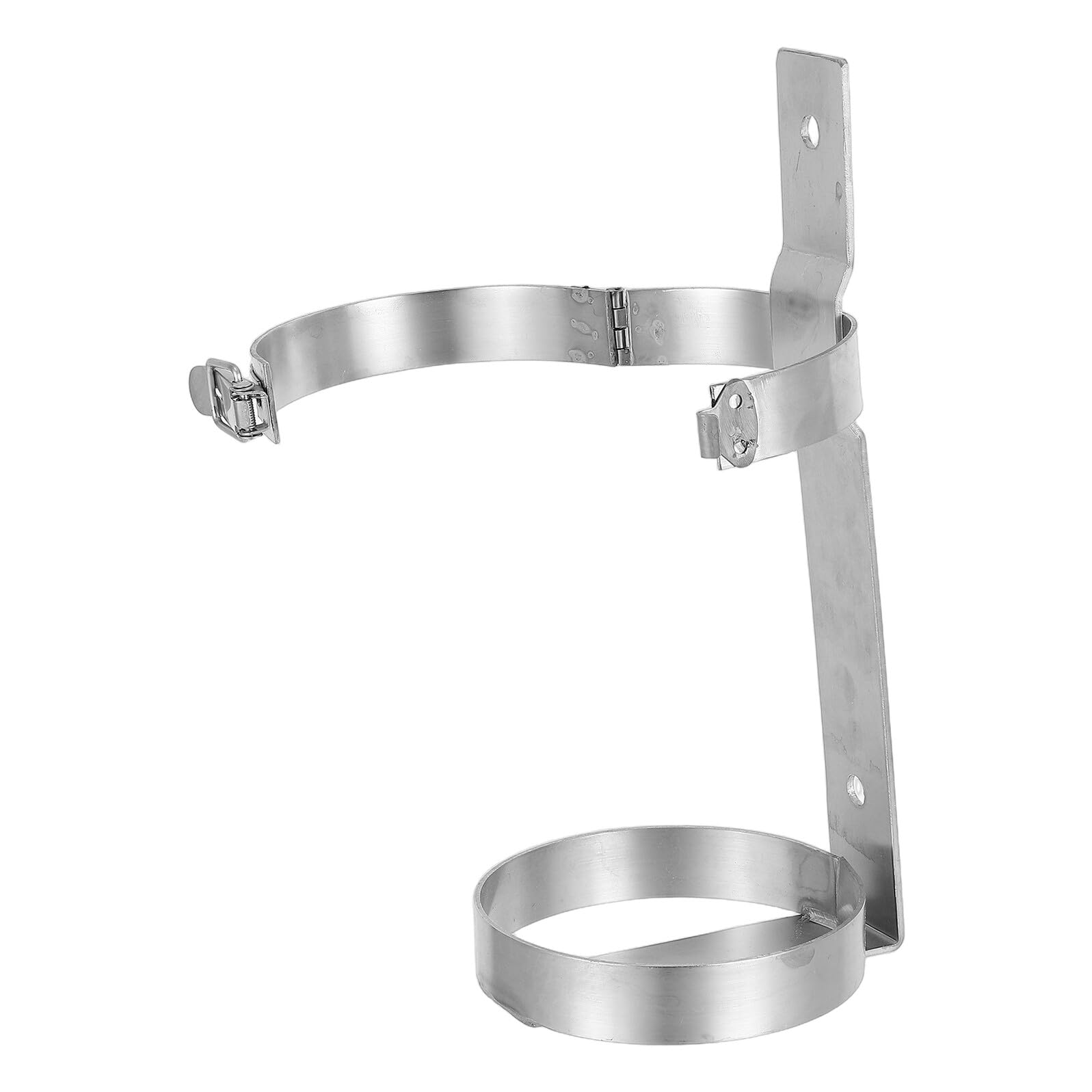 Soporte para Extintor de Incendios de Pared 2 Kg en Acero Inoxidable 304 Cierre Ajustable, Soporte Metálico Resistente para Coche, Barco y Hogar, Compatible Extintores Estándar