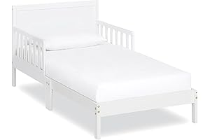 648-WHT Brookside Toddler Bed: Optimal Slumber for Your Little One