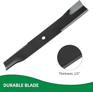 603995 783753 795526 Hi Lift Mower Blade Compatibles with Hus tler 52 Cut Deck, 795526 Lawnmower Blade Fit for H ustler Z/Mini Z/Super Mini Z/Super Z, Replace D ixie Chopper 30227-52X, 3 Pack