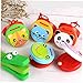 JOINPAYA 2Pcs Wooden Long Handle Castanet Design Educational Music Instrument for Lightweight Percussion Clappers for Rhythm Development and Playtime Fun