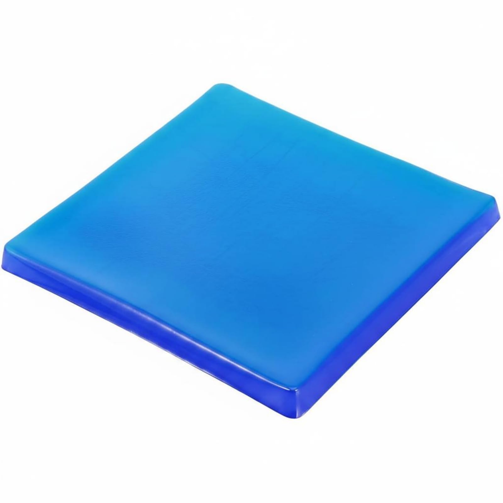 B Baosity Gel Pad Cojín de Asiento para Almohadilla de Gel Tapete Amortiguador Base para Asiento; Confort y Frescor con Poliuretano y Spandex Adecuado para, 25 25 2CM