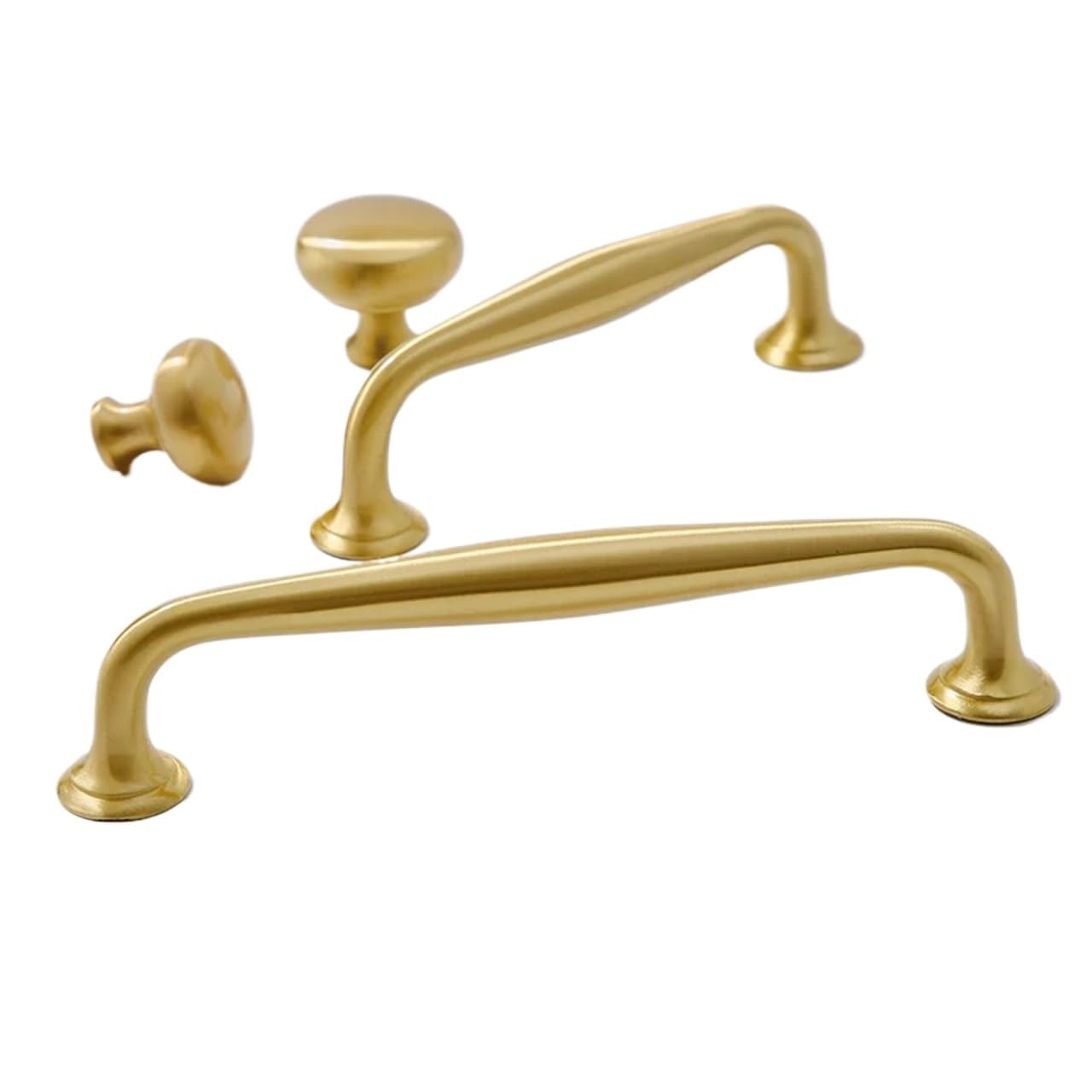 Gwyzax Knob-30Mm Antique Cabinet Pulls Brass Furniture Handle Modern Minimalist Pulls Wardrobe Wine Cabinet Shoe Box Drawer Kitchen Closet Knob
