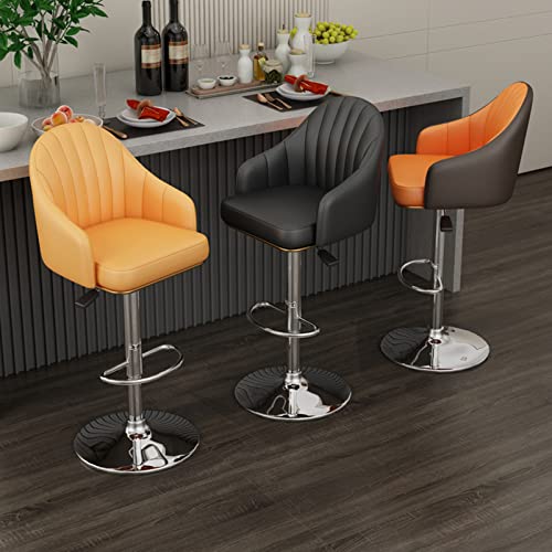 Tabouret de bar réglable avec dossier confortable pour éviter le mal de dos