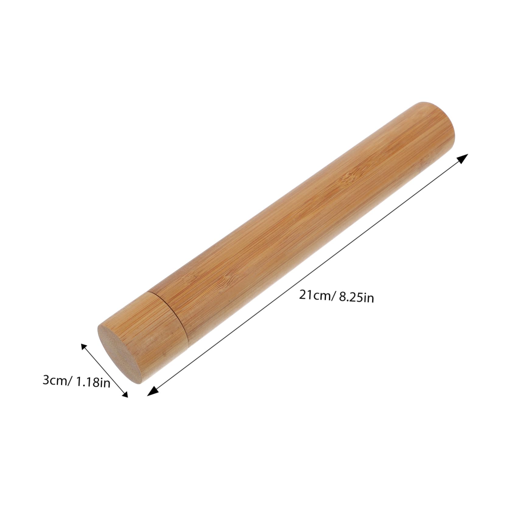 HAPINARY Storage Tube Bamboo Mailer Tube for Large Posters for Documents Mail Storage Solution