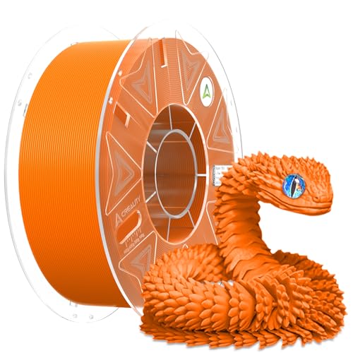 Image of 2025 Official RFID Creality Hyper PLA RFID Filament 1.75mm for K2 Plus Combo, High Speed 30-600mm /s 3D Printer Filament, 1kg(2.2lbs) /Spool Hyper PLA RFID Support CFS, for Most 3D Printers Orange