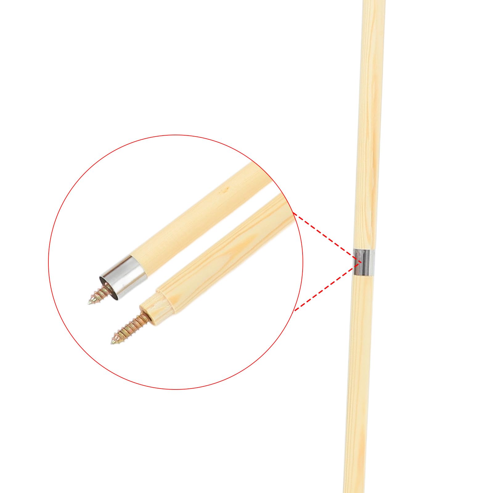 Uonlytech Weiches Borsten Besen und Kehrschaufelset mit Langem Holzstiel Ergonomischer Griff Leicht und Bequem für Haushalt und Flur Einfache Aufbewahrung