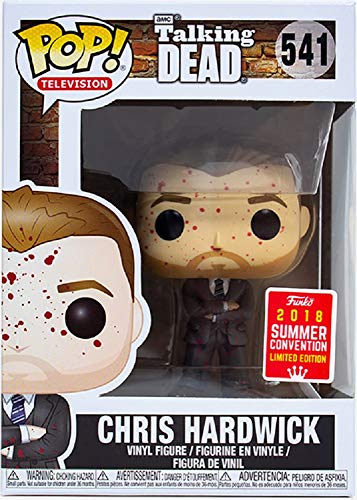 Funko Pop! Televisión: Talking Dead - Chris Hardwick (Blood Splatter Summer Convention 2018 Exclusive) #541
