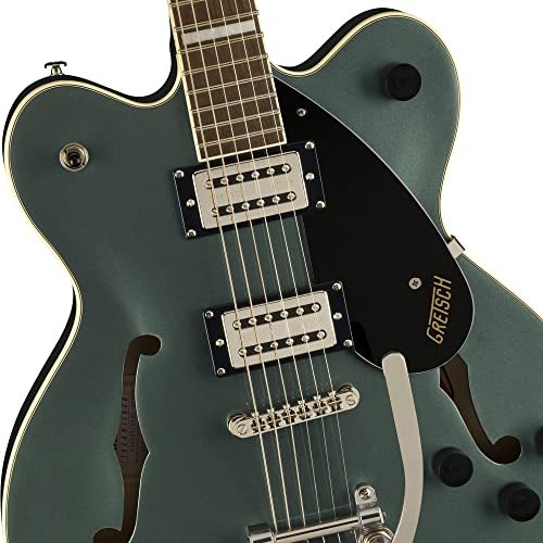 Gretsch G2622T Streamliner™ Bloc double coupe avec Bigsby® Vert Stirling - Les Beatles, Paul McCartney, John Lennon, RIngo Starr, George Harrison Gretsch G2622T Streamliner™ Bloc double coupe avec Bigsby® Vert Stirling – Image 6