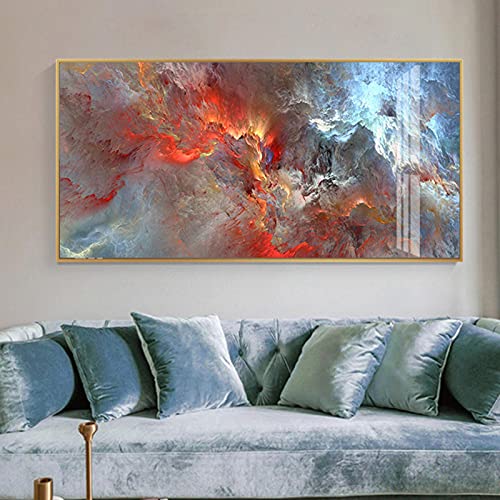 Affiche et image imprimée art abstrait moderne pour décoration de maison 20x45
