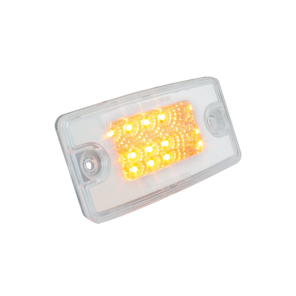 Amazon.com: GG Grand General 76321 Amber Rectangular Spyder 8-LED