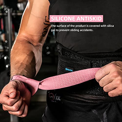 Lifting-Straps-Deadlift-Gym-Wrist-Straps-Weightlifting-with-Neoprene-Cushioned-Wrist-Padded-and-Anti-Skid-Silicone-for-Bodybuilding-Xfit-Strength-Training
