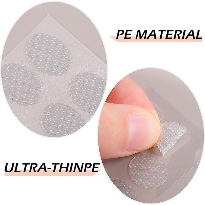 Image of Extra Premium Extra Soft Earring Support for Heavy Earrings | Ear Lobe Support for Earrings | Ear Lobe Tape | Transparent Ear Support | Ear Lobe Patches (Pack of 30)