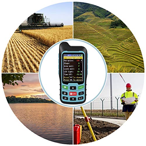 TeRich Handheld GPS GLONASS Land Area Measure Calculation Meter