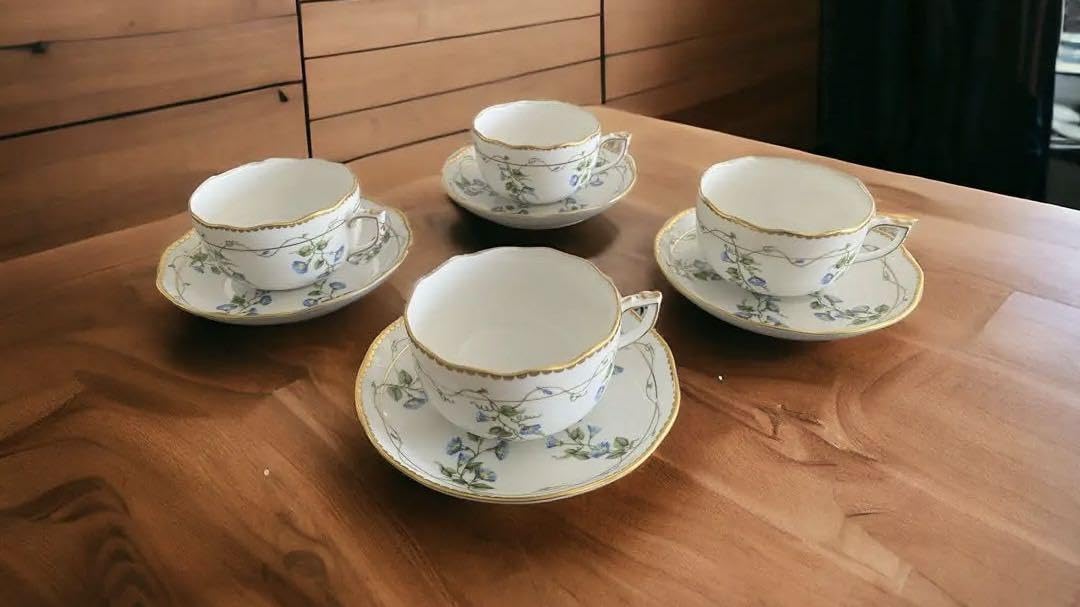 ヘレンドモーニンググローリーカップ＆ソーサー