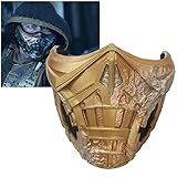 Látex natural: esta máscara Mortal Kombat está hecha de látex natural. Todas las máscaras de látex tienen un ligero olor. Después de recibir las mercancías, también puedes ponerlas en un lugar ventilado durante un período de tiempo para disipar el olor.
