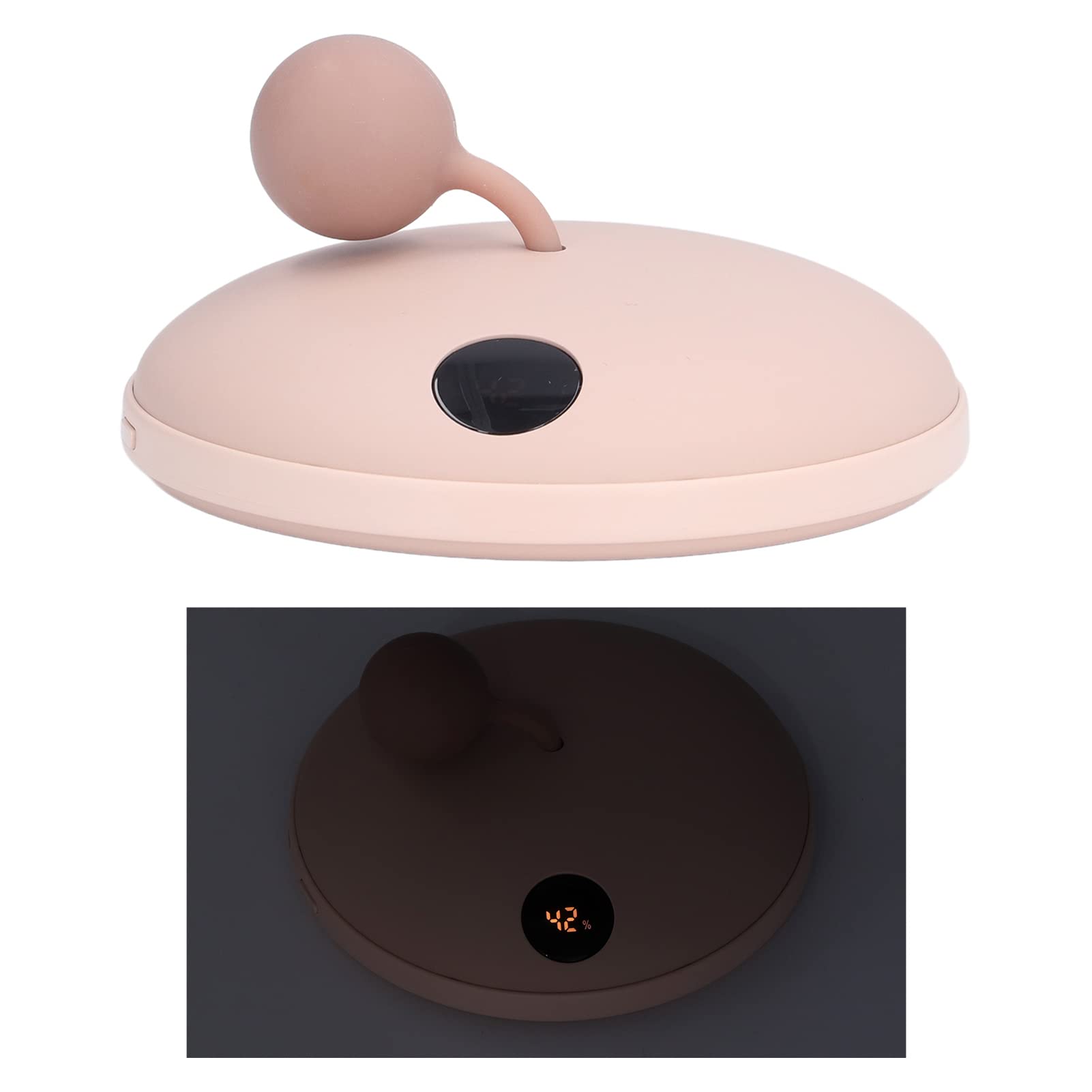 Scaldamani Ricaricabili, Caricatore Portatile 2 in 1 10000 MAh con | Corpo in ABS e Silicone, Riscaldamento in 5 S, 2 modalità Fino a 55°C, Power Bank da 8W