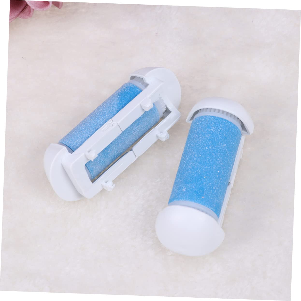 Beaupretty 30piezas Rodillos De Reemplazo Para Eléctrico Removedor De Muerta De Pies Accesorios De Exfoliación y Cuidado De Pies Color Azul