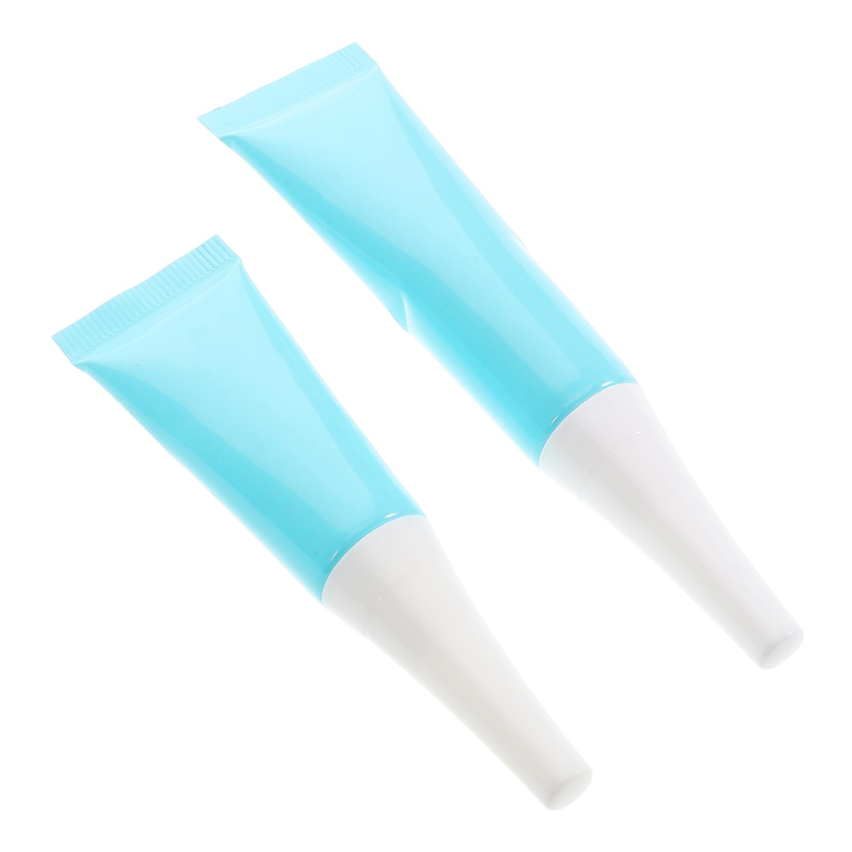 Beatifufu 2pcs Press On Nails Glue Women Nail Glue for Press On Nails Professional False Nail Glue for Women Adhesive for Fake Nails and Rhinestones (10g, 5g)