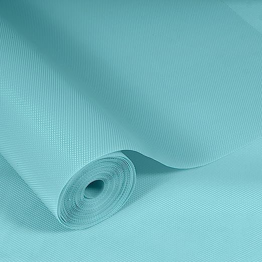 Premium Shelf Liners for Kitchen Shelves | Cupboard Sheets | Drawer Mats | Vinyl Shelf Covers Wardrobe (Waterproof Aqua Blue - Diamond Texture, 45CM X 3 Meter)-image-8