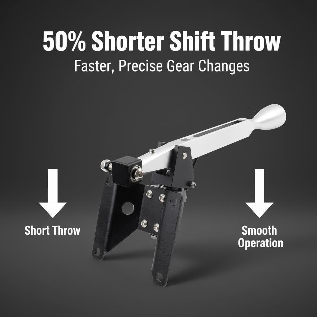 Shifter Box Fit for Honda Civic (88-00)/ Integra (90-01)/ CRX Del Sol (88-98), for Civic Integra Del Sol B16 B18 B20 CRX
