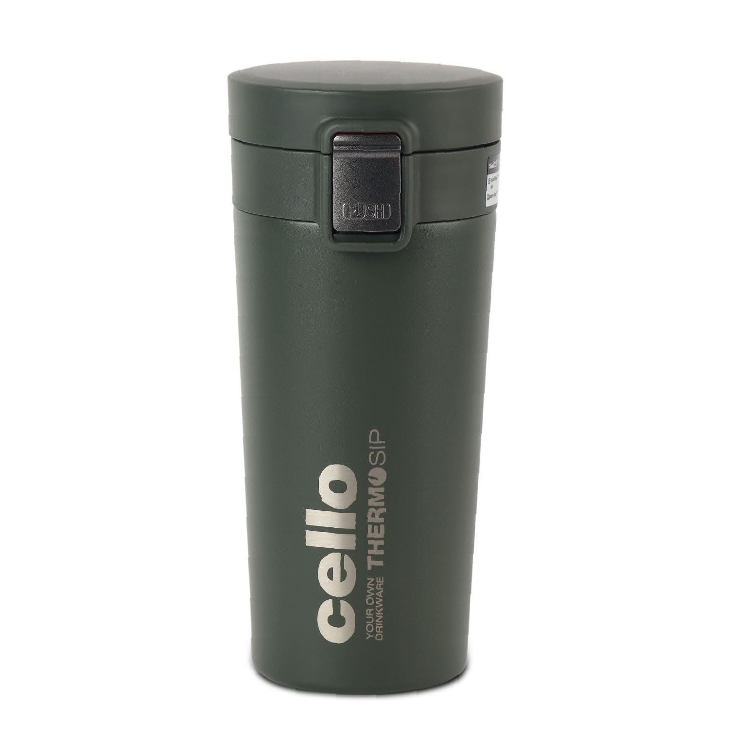 Cello Duro Café Stainless Steel Flask - Hot & Cold -8