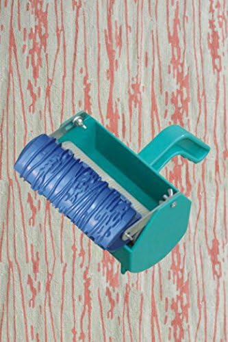 Bueer 5" Patterned Paint Roller Decorative Soft Rubber Roller With Single Color Painting Machine For Creating Ideas on Paint Patterns, Borders, Wall Decals and Decorative Stickers (Tree lines)