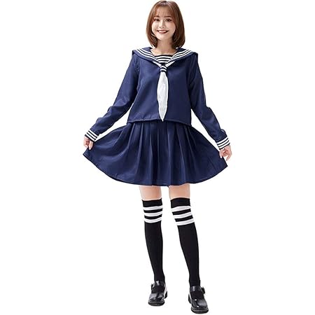 Amazon チーアン tiann セーラー服 制服 長袖 学生服 上着 スカート Jk制服 本格制服 女子高生 コスプレ 仮装 女装 文化祭 女性用 男性用 日常 コスチューム ネイビー L コスプレ 仮装 通販 Amazon チーアン tiann セーラー服 制服 長袖 学生服 上着 スカート Jk制服 本格制服 女子高生 コスプレ 仮装 女装 文化祭 女性用 男性用 日常 コスチューム ネイビー L コスプレ 仮装 通販