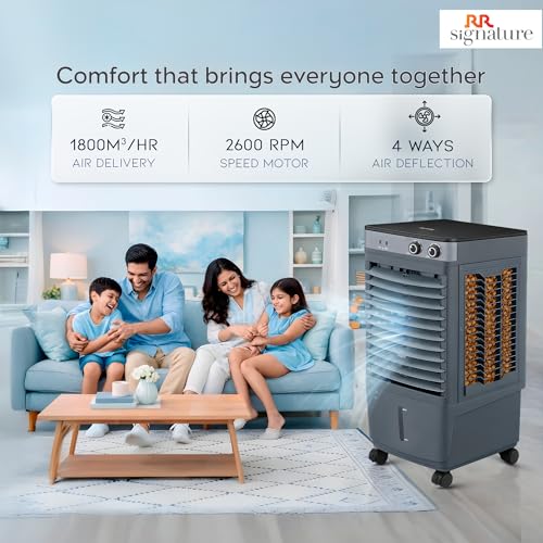 Image of RR Signature WINCHILL CH Personal Air Cooler 50 LTR 【Dark Grey】
