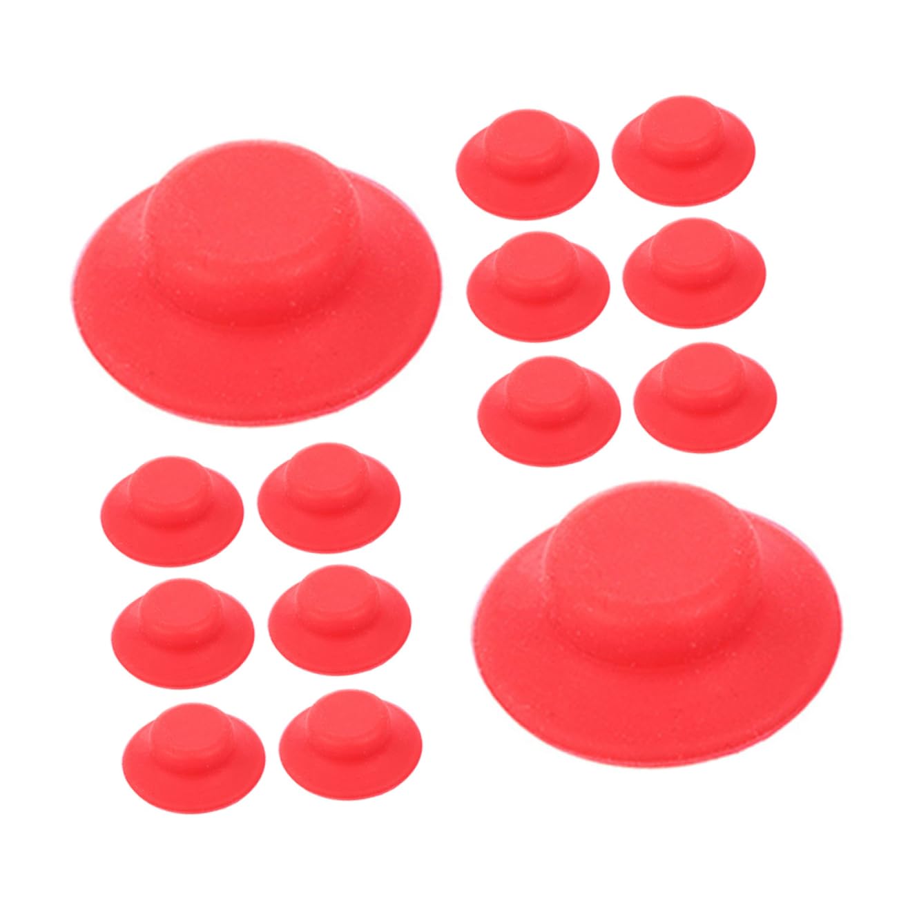 BRIGHTFUFU Silicone Swing Beer Bottle Gasket Caps 20pcs Set Leakproof Seals for Bottles Home Brew Accessory