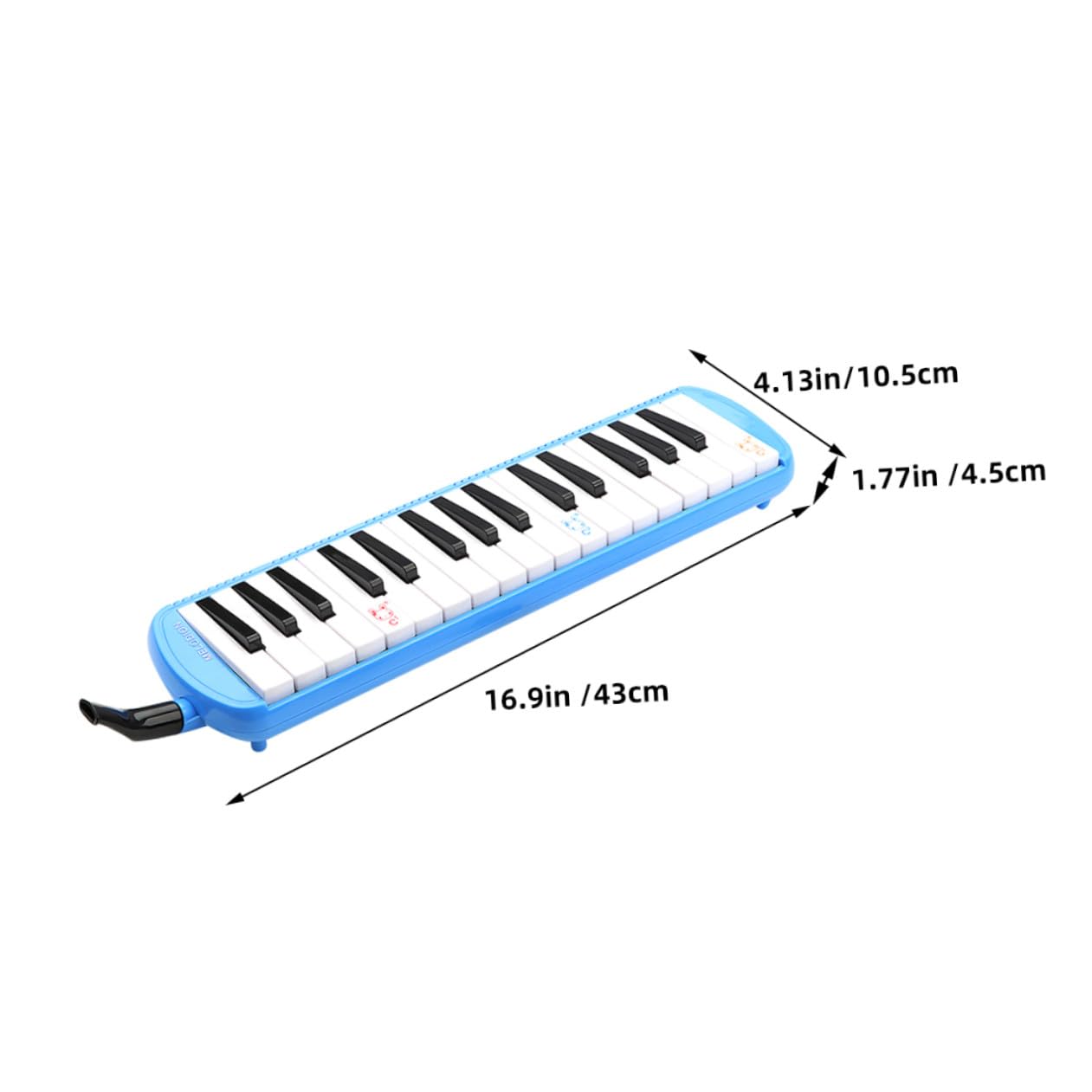 BESTonZON Melodica Tasti con Bocchino Tubo per Principianti Strumento Musicale Portatile Realizzato in Materiali Resistenti