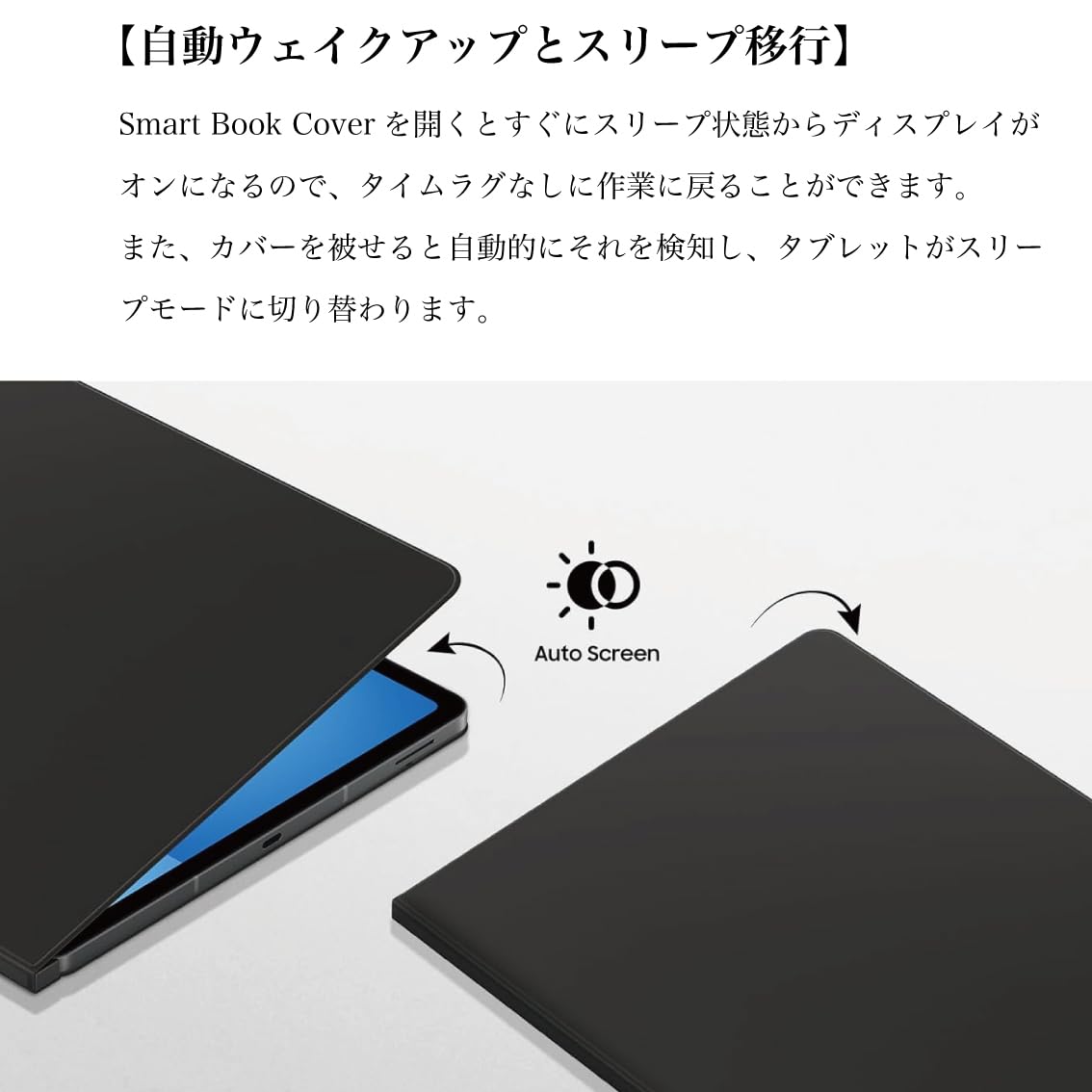 Amazon.co.jp: Galaxy Tab S10 FE Plus S10 FE+ ケース 純正 スマート