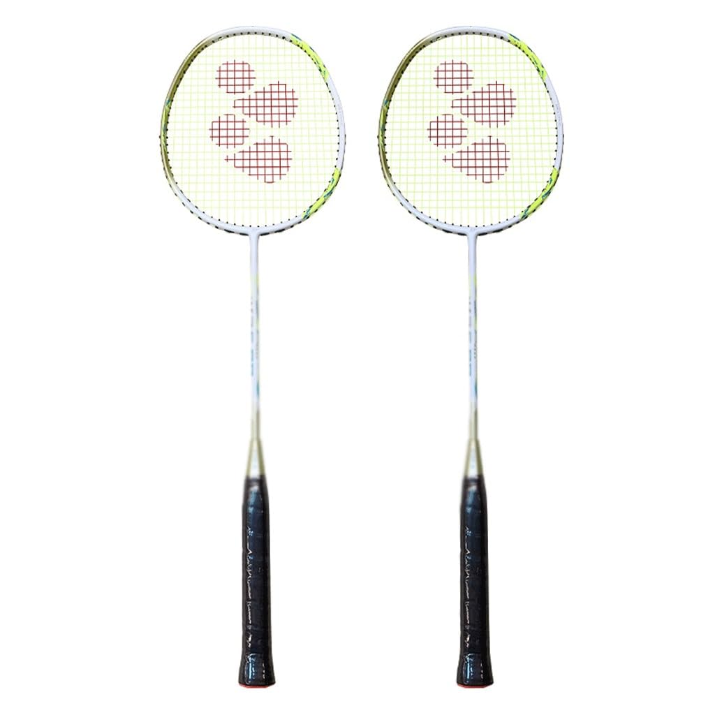 Full Carbon Fiber Badminton Racket Super Light Single Racket Adult Training Attack Set