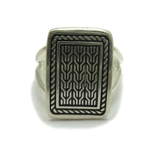 Bague en argent massif 925 Empress | Éclat durable et design ajustable