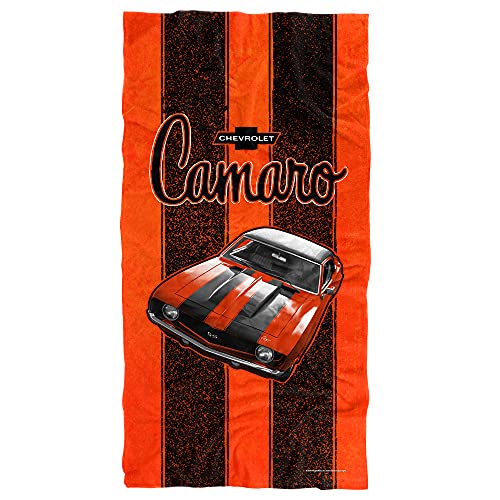 Trevco Chevrolet Camaro Stripes Officially Licensed Beach Towel 30
