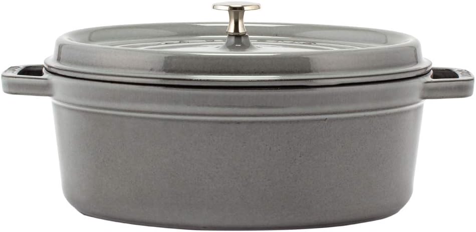 STAUB La Cocotte オーバル 29cm グレー 両手鍋 STAUB La Cocotte