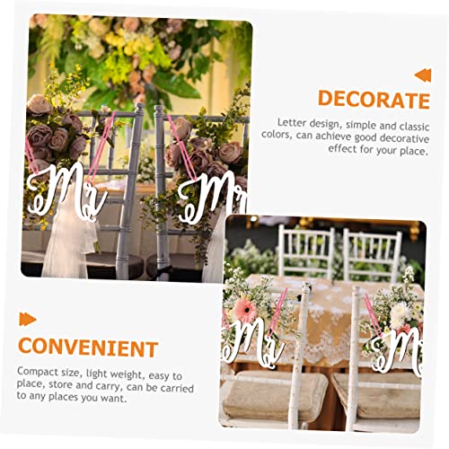 Enseigne pour mariage à suspendre accessoire de fête Saint-valentin - 6