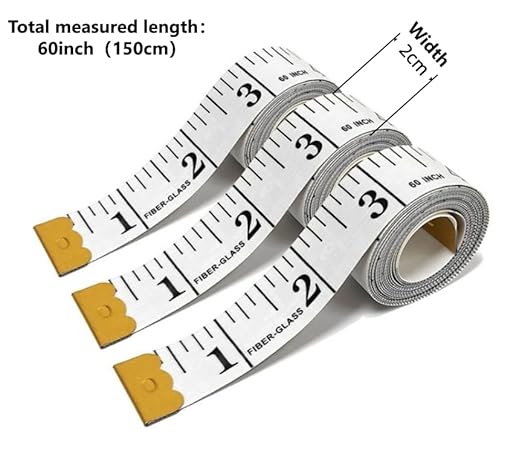 Cinta Métrica Suave para Costura 2 Pack 60 Pulgadas 150cm miniatura 4