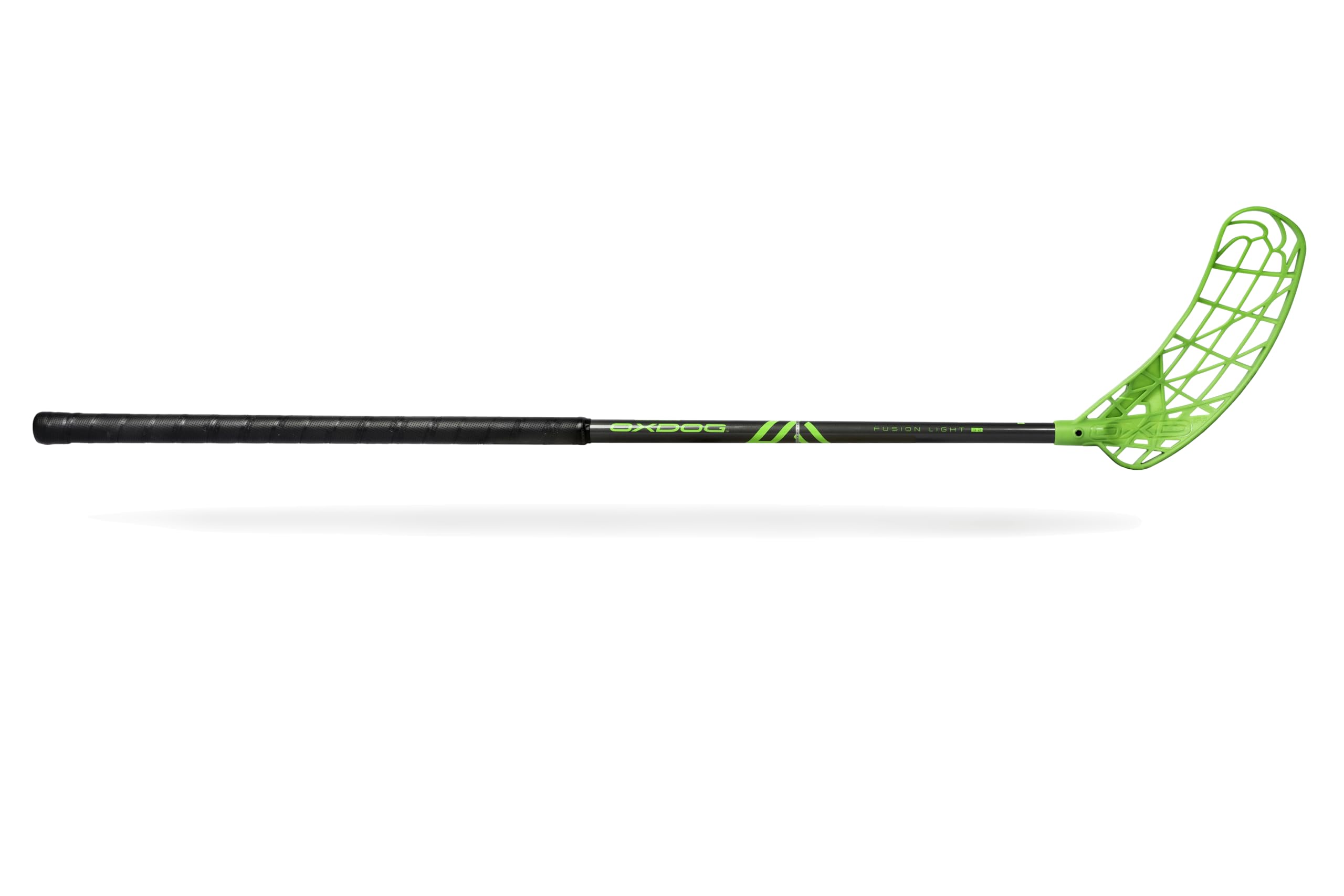 Oxdog Floorballschläger Fusion Light 32, Grey-Green Unihockey Stock - Flex 32, IFF‑Zertifiziert, Deutscher Kundensupport