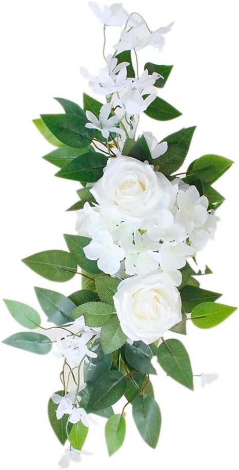 Floral Swag Door Wreath Welcome Sign Arrangements Wedding Arch Flowers Ornaments