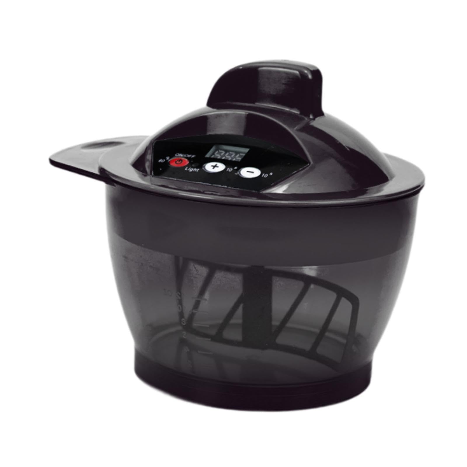 Sharplace Barbiere tintura di tinte di crema crema mixer automatico per uso domestico da 320 ml di capacità professionale, Nero