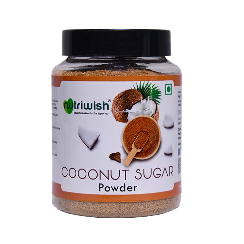 Nutriwish Coconut Sugar, 250 g - Rich in minerals | Healthy sugar variety | Natural sweetener | (B0BPGWWWQB) Amazon Price History, Amazon Price Tracker