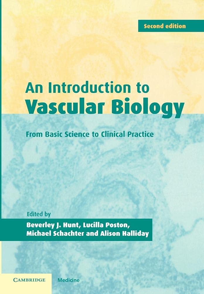 An Introduction to Vascular Biology - 9780521796521