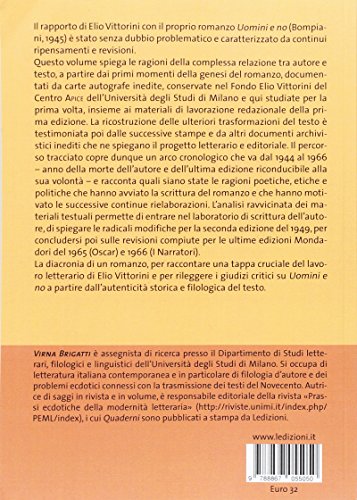 Diacronia Di Un Romanzo: Uomini E No Di Elio Vittorini (1944-1966) - 2