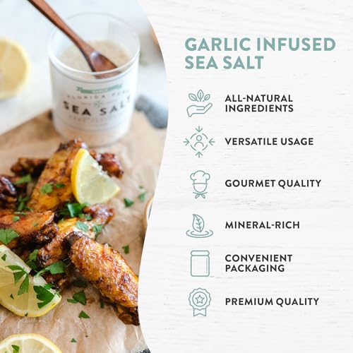 Garlic Sea Salt 4.5 oz Jar miniatura 3