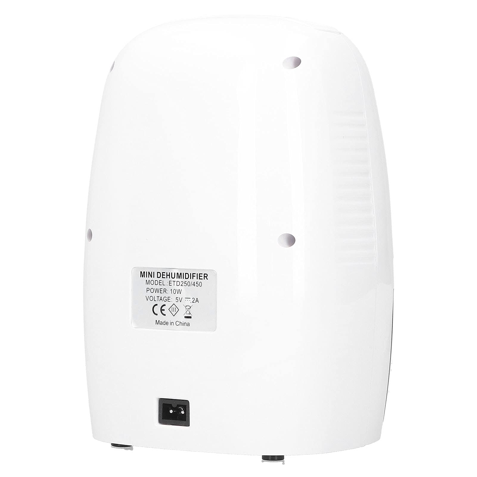 Deumidificatore Elettrico Portatile, Piccolo Essiccatore d'Aria Silenzioso con Serbatoio Rimovibile e Funzionamento Automatico per Casa, Bagno, Armadio, Camere da Letto