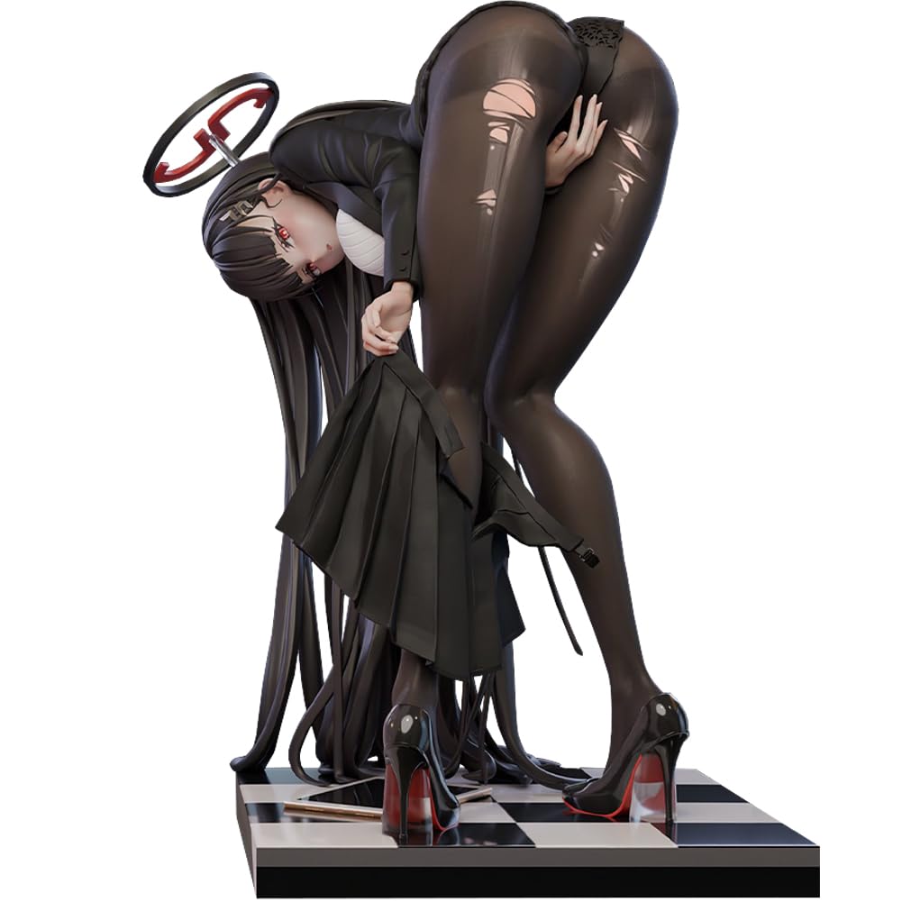 DEXSHUN Tsukatsuki Rio Figur Anime Statue Spiel Charakter Tsukatsuki Rio Modell PVC Statue Sammlerstücke Desktop Dekoration Anime Ornamente Geschenk 18cm
