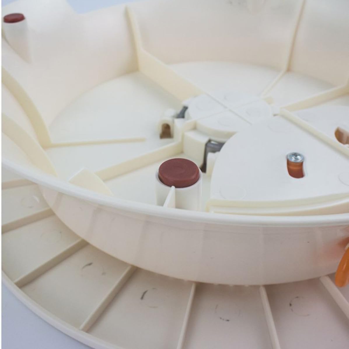 1pieza Plataforma Giratoria con Escala para Decorar Tarta con Base Antideslizante Soporte de Exhibición para Pasteles Horno de Boda o Fiesta Base para Cupcakes y Tartas