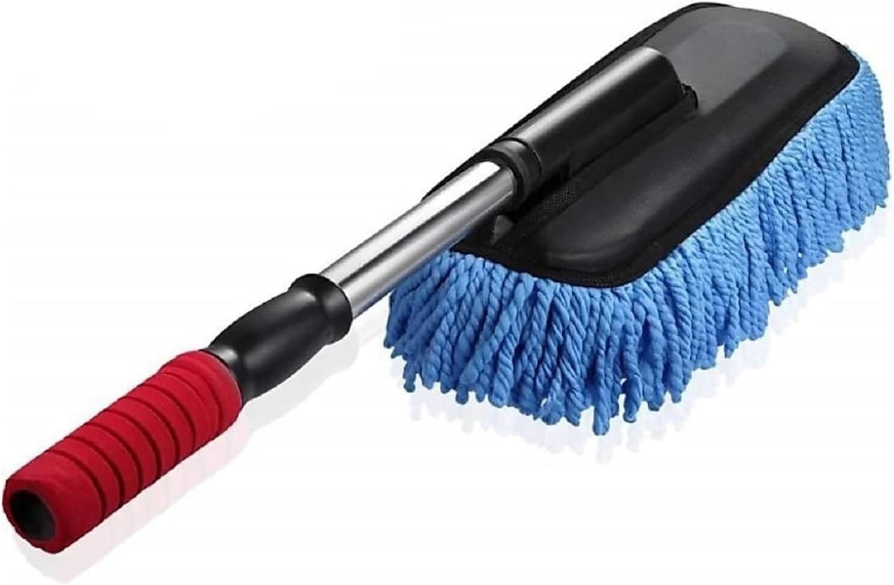 ZANTEX Presents Automotive Car Dust Remover Microfiber Duster - Washable Car Interior & Exterior Cleaner Duster (1 Pc)